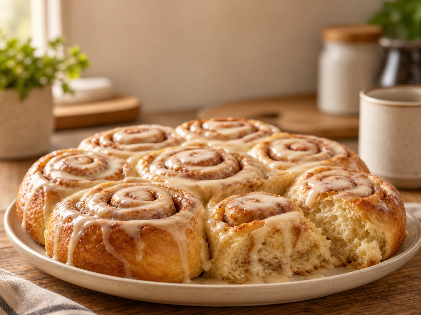Soft cinnamon rolls